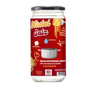 Fuduu.de - Sel de pâtes, comprimés de sel de table pour des pâtes parfaitement salées | Facile à doser - 1 comprimé pour 1,5 l d'eau | Goût de pâtes parfait sans dimensions ! I 30 pièces dans un verre