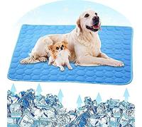 Fueegue Tapis Refrigerant Chien, Tapis Rafraîchissant pour Chien, Pet Cooling Mat pour Chiens de Petite et Moyenne Taille ou Chats Durable