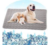 Fueegue Tapis Refrigerant Chien, Tapis Rafraîchissant pour Chien, Pet Cooling Mat pour Chiens de Petite et Moyenne Taille ou Chats Durable