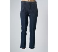 fuego woman jeans femme de couleur bleu