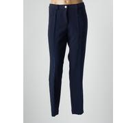 fuego woman pantalons femme de couleur bleu