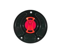 Fuel Capuchon Bouchon De Réservoir De Carburant CNC Pour Moto Couvercle De Réservoir D'essence Pour CB1000 CB1000R CB600F Hornet 599 CB1300/S CBF1000 CBR1100(Red)