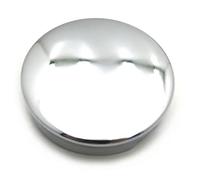 Fuel Capuchon Bouchon De Réservoir D'essence Bombé De 2 1/2 Pouces Chromé Pour BSA Pour Triumph Pour Norton AJS Pièces De Moto Chromées