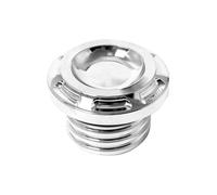 Fuel Capuchon Bouchon De Réservoir D'essence De Moto En Aluminium Pour Harley Pour Davidson Sportster 883 1200 XL883 XL1200 48 72 X48(Chrome)