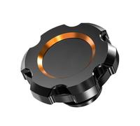 Fuel Capuchon Couvercle De Bouchon De Réservoir De Carburant Pour Harley 1200 Forty Eight XL1200X 2010-2015 Fat Bob FXDF 09-10 Street Bob FXDB 07-09(Black Orange)