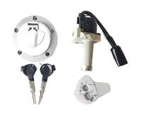 Fuel Capuchon Kit Antivol Pour Bouchon De Réservoir Et Serrure De Contacteur D'allumage Pour Moto Pour Keeway RKV125 150 200(5-hole fuel cap)