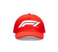 Fuel For Fans Casquette de Baseball Unisexe Formule 1 Tech Collection F1 avec Grand Logo Rouge Taille Unique