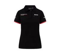 Fuel For Fans Polo d'équipe Porsche Motorsport pour Femme - Noir - Taille: XS