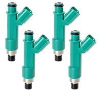 Fuel Injector Assembly Injecteur de carburant 4 pièces 1571078K00 pour Suzuki, compatible avec Kizashi, Grand Vitara 2.4 (2009-2013) Essence Buse Carburant