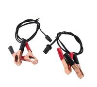 Fuel Injector Essence Buse Carburant Kit de nettoyage d'injecteur de carburant pour voiture, adaptateur de lavage, kit de nettoyage de buse, outil de nettoyage à faire soi-même(2 power cables)