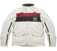 Fuel Rally 2 Veste textile de moto imperméable, blanc, taille XL pour homme