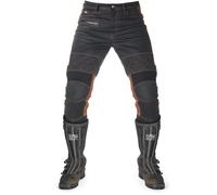 Fuel Sergeant 2 Pantalon textile de moto ciré, bleu, taille 40 pour homme