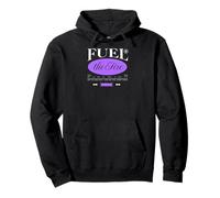Fuel The Fire - Urban Typography Streetwear Sweat à Capuche