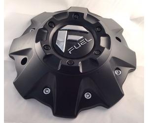 Fuel Wheels 1001-63-B Cap M-447 Bouchon Central à Cinq et Six écrous Noir