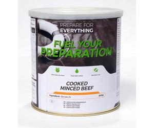 Fuel Your Preparation - Viande de Bœuf Hachée Cuite Lyophilisée - 800 g (24 Portions) | Conservation 25 Ans |