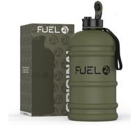 Fuel24 Carafe - Bouteille d'eau 2,2 L - Matériau flexible et extra résistant - Résistant aux chutes, bouchon anti-pop ou paille - Grande bouteille de sport