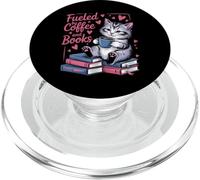Fueled by Coffee and Books PopSockets PopGrip pour MagSafe
