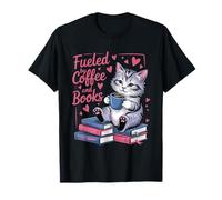 Fueled by Coffee and Books T-Shirt