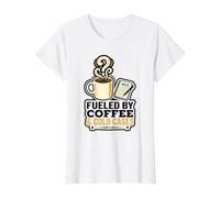 Fueled by Coffee & Cold Lover Case True Crime Halloween T-Shirt Graphique avec Valeur
