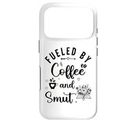Fueled by Coffee Smut Reader Dark Romance Smutty Book Smutt Coque pour iPhone 17 Pro