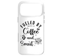 Fueled by Coffee Smut Reader Dark Romance Smutty Book Smutt Coque pour iPhone 17 Pro Max