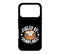 Fueled by Dumplings - Joli Design pour Amateur de Nourriture Coque pour iPhone 17 Pro