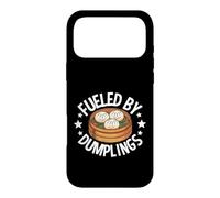 Fueled by Dumplings - Joli Design pour Amateur de Nourriture Coque pour iPhone 17 Pro Max