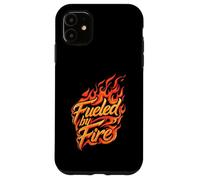 Fueled by Fire Design Intense Passion Flames Coque pour iPhone 11