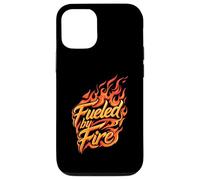Fueled by Fire Design Intense Passion Flames Coque pour iPhone 12/12 Pro