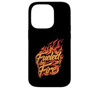 Fueled by Fire Design Intense Passion Flames Coque pour iPhone 14 Pro