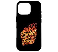 Fueled by Fire Design Intense Passion Flames Coque pour iPhone 16 Pro