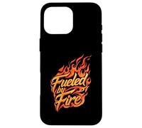 Fueled by Fire Design Intense Passion Flames Coque pour iPhone 16 Pro Max