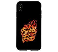 Fueled by Fire Design Intense Passion Flames Coque pour iPhone XS Max