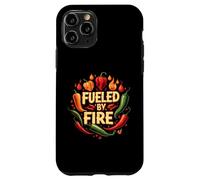 Fueled by Fire Hot Chili Pepper Spicy Food Lover Coque pour iPhone 11 Pro