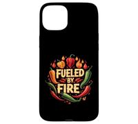Fueled by Fire Hot Chili Pepper Spicy Food Lover Coque pour iPhone 15 Plus