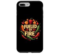 Fueled by Fire Hot Chili Pepper Spicy Food Lover Coque pour iPhone 7 Plus/8 Plus
