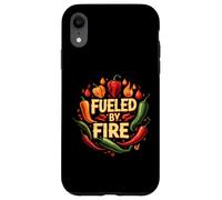 Fueled by Fire Hot Chili Pepper Spicy Food Lover Coque pour iPhone XR