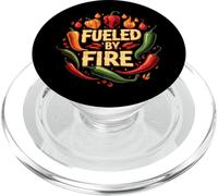 Fueled by Fire Hot Chili Pepper Spicy Food Lover PopSockets PopGrip pour MagSafe