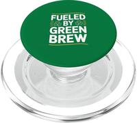 Fueled by Green Brew St Patrick Day Irish Beer PopSockets PopGrip pour MagSafe
