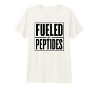 Fueled by Peptides Stack Fitness Biohacker Science Vieillissement Gym T-Shirt Haut de Gamme