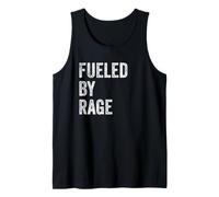 Fueled by Rage & Coffee Rage Consumes Me Full of Rage Whimsy Débardeur