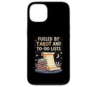 Fueled by Tarot and To-Do Lists Witchy Planner Coque pour iPhone 13