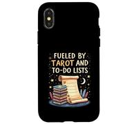 Fueled by Tarot and To-Do Lists Witchy Planner Coque pour iPhone X/XS