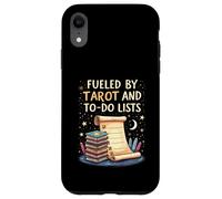 Fueled by Tarot and To-Do Lists Witchy Planner Coque pour iPhone XR