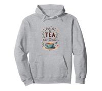 Fueled by Tea and Tiny Victories: Cozy Calm Life Sweat à Capuche