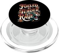 Fueled by Tender Rage Expression d'émotion Sarcastique |- PopSockets PopGrip pour MagSafe