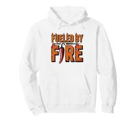 Fueled Fire Hot Sauce Spicy Artisan Vintage Fuel Retro Sweat à Capuche