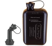 FuelFriend® Big max. 2,0 l - Pure Black - Petit bidon à essence avec homologation ONU et bec verseur refermable