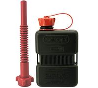FuelFriend® - Plus 1,0 l - Série spéciale Black - Petit bidon d'essence + bec flexible haut de gamme.