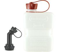 FuelFriend®-PLUS CLEAR - jerrycan 1,0 litre + bec verrouillable - parfait pour les motos, les voitures et plus encore